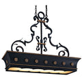 Metropolitan 12 Light 1 Tier Linear Chandelier from the Montparnasse Collection