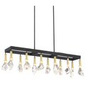 Metropolitan Rare Elements 12 Light 44" Wide LED Linear Chandelier