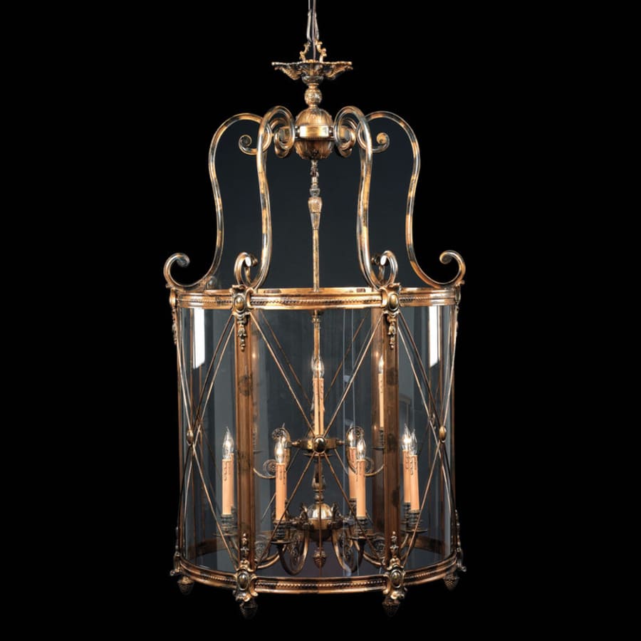 Metropolitan 12 Light Lantern Pendant from the Foyer Collection