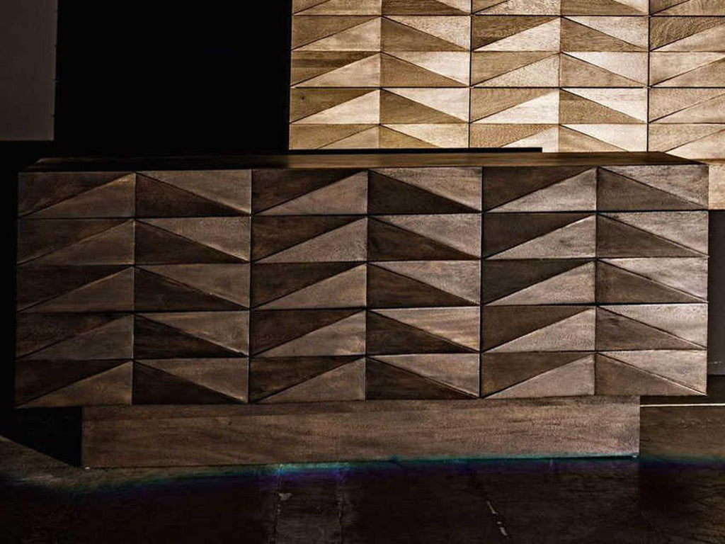 Drake 9-Drawer Sideboard in Ebony Walnut