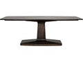 Travis 84-Inch Rectangle Dining Table Ebony Walnut
