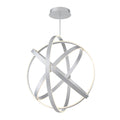 Modern Forms PD-61738-TT 3500K 202 Watt Kinetic LED Chandelier in Titanium