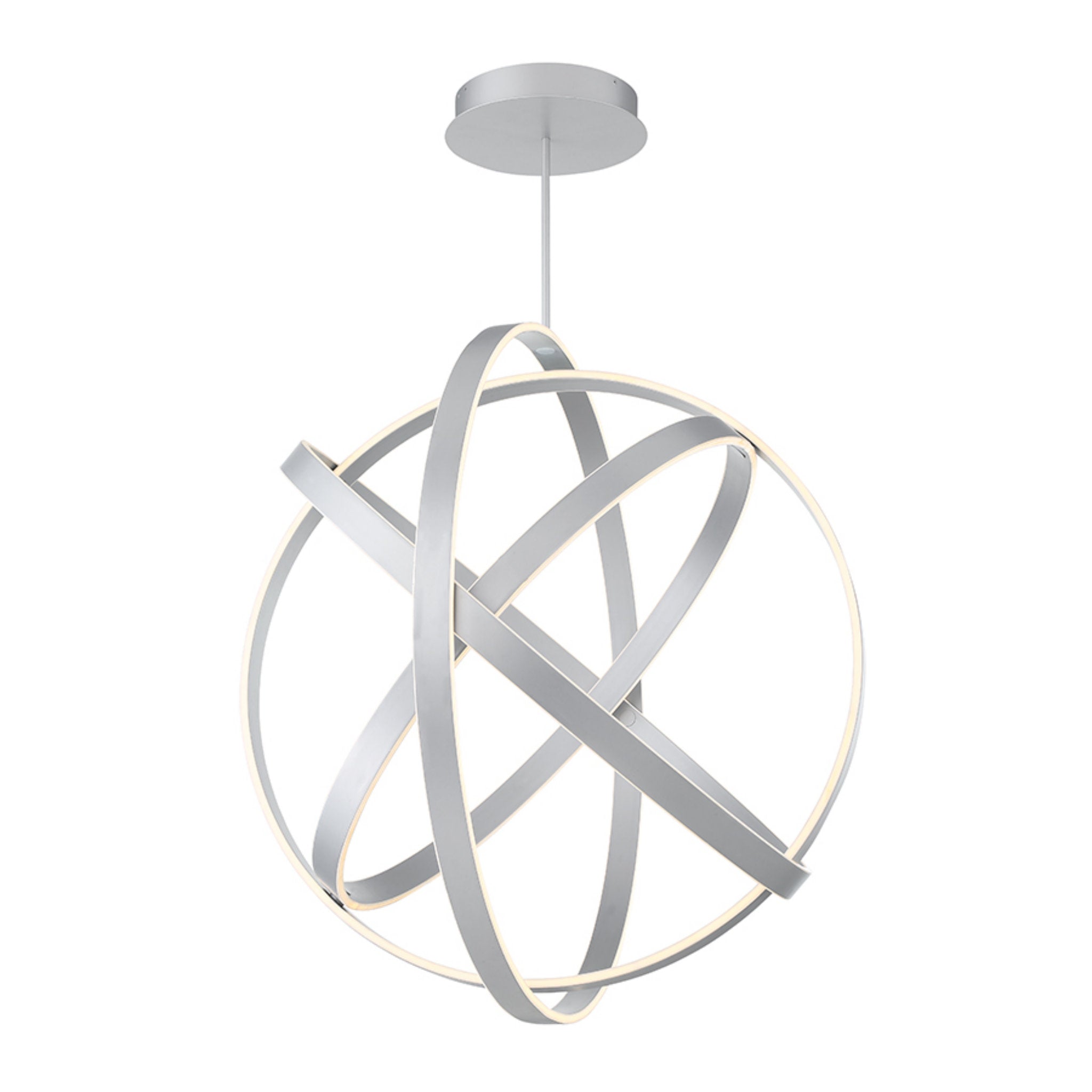 Modern Forms PD-61738-TT 3500K 202 Watt Kinetic LED Chandelier in Titanium