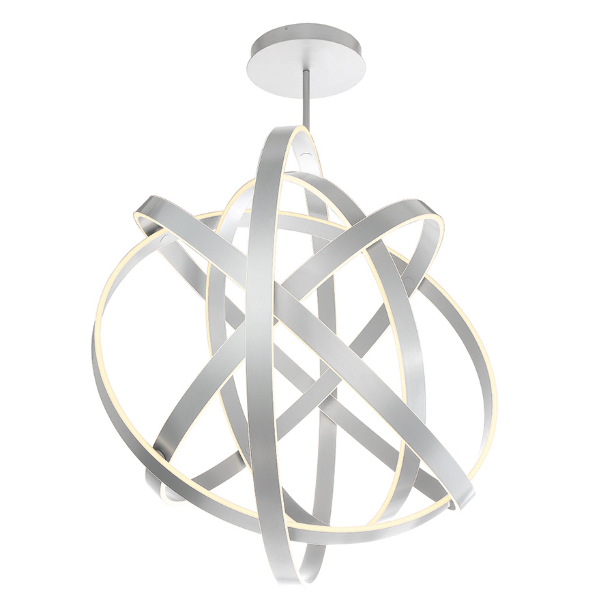 Modern Forms PD-61760-TT 3500K 300 Watt Kinetic LED Chandelier in Titanium