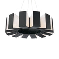 Chronos 34in LED Chandelier 3000K in Black