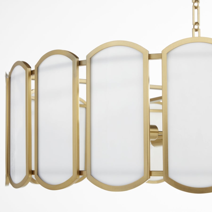 Quorum International Veleta 8 Light 38" Wide Multi Light Pendant