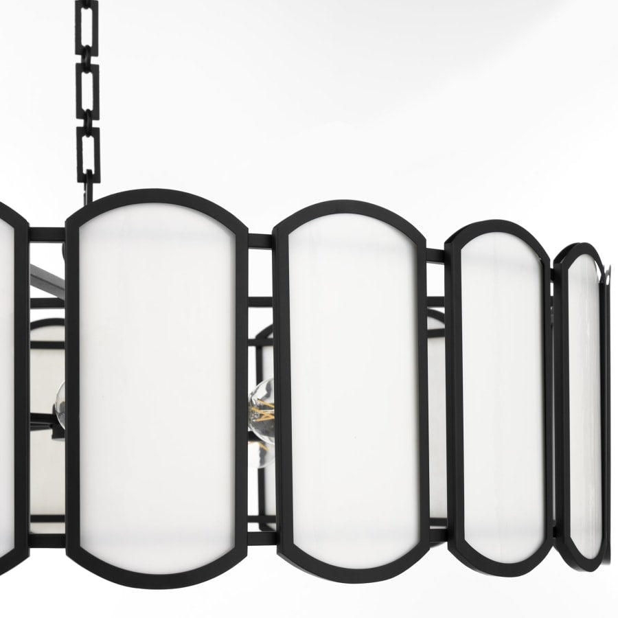 Quorum International Veleta 8 Light 38" Wide Multi Light Pendant