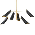 Regina Andrew Vest 6 Light 58" Wide Linear Chandelier