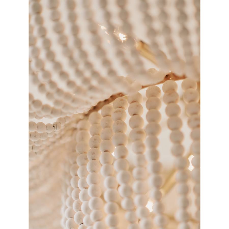 Regina Andrew Coastal Chic 12 Light 32" Wide Beaded Waterfall Chandelier