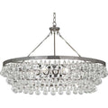 Robert Abbey Bling 6 Light 35" Wide Waterfall Chandelier