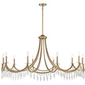 Savoy House Kameron 10 Light 60" Wide Crystal Chandelier