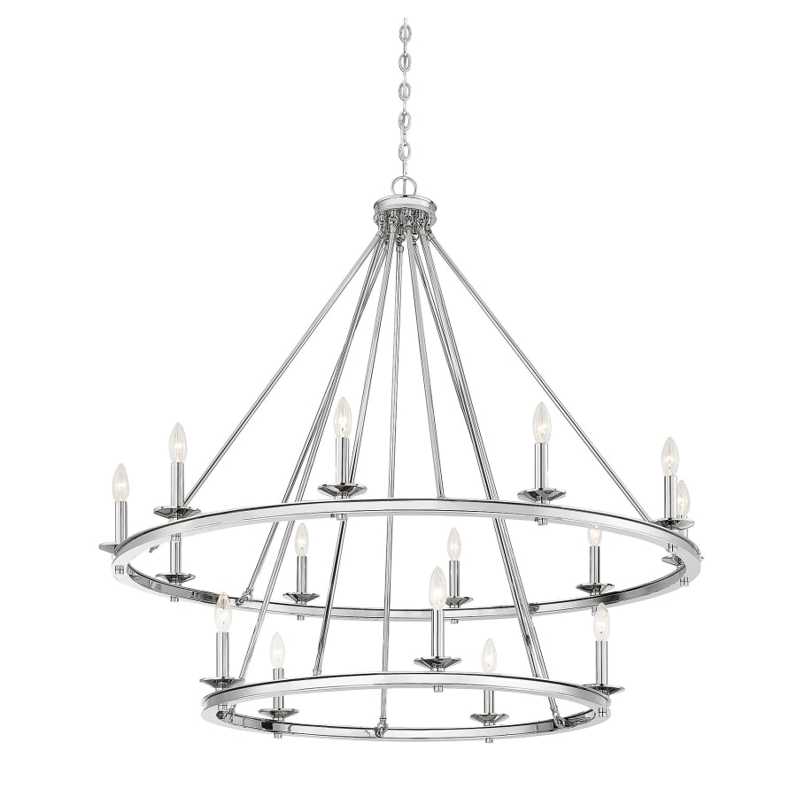 Savoy House Middleton 15 Light 45" Wide Taper Candle Chandelier