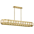 Savoy House Gideon 8 Light 48" Wide Linear Chandelier