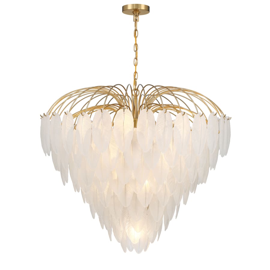Savoy House Boa 15 Light 34" Wide Waterfall Chandelier