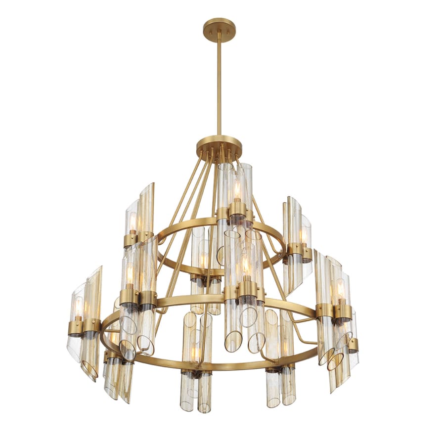 Savoy House Biltmore 12 Light 38" Wide Pillar Candle Ring Chandelier