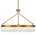 Savoy House Landon 34" Wide LED Crystal Ring Chandelier