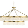 Savoy House Landon 45" Wide LED Crystal Ring Chandelier