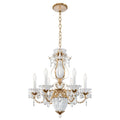 Schonbek Bagatelle 6 Light 21" Wide Crystal Empire Chandelier