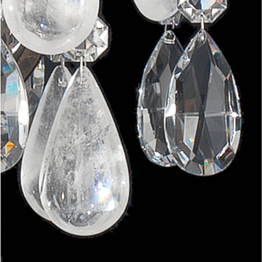 Schonbek Renaissance Rock Crystal 8 Light 27" Wide Crystal Empire Chandelier