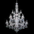 Schonbek Sterling 25 Light 45" Wide Crystal Chandelier with Heritage Crystals