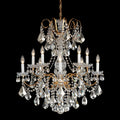 Schonbek New Orleans 10 Light 28" Wide Crystal Chandelier with Heritage Crystals