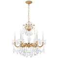 Schonbek La Scala 6 Light 23" Wide Crystal Chandelier