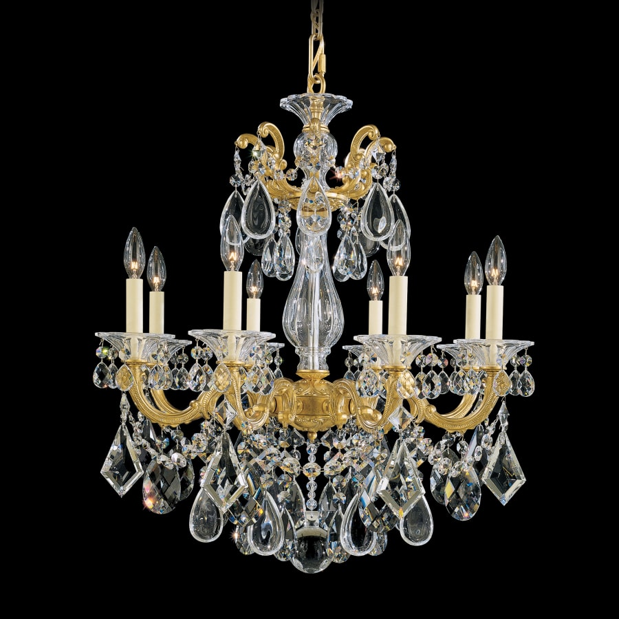 Schonbek La Scala 8 Light 25" Wide Crystal Chandelier