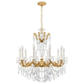 Schonbek La Scala 10 Light 28" Wide Crystal Chandelier