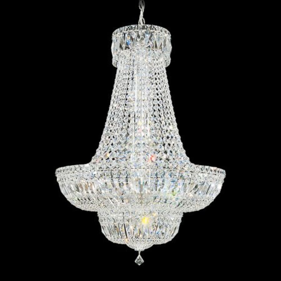 Schonbek Petit 23 Light 24" Wide Crystal Empire Chandelier with Clear Swarovski Crystals