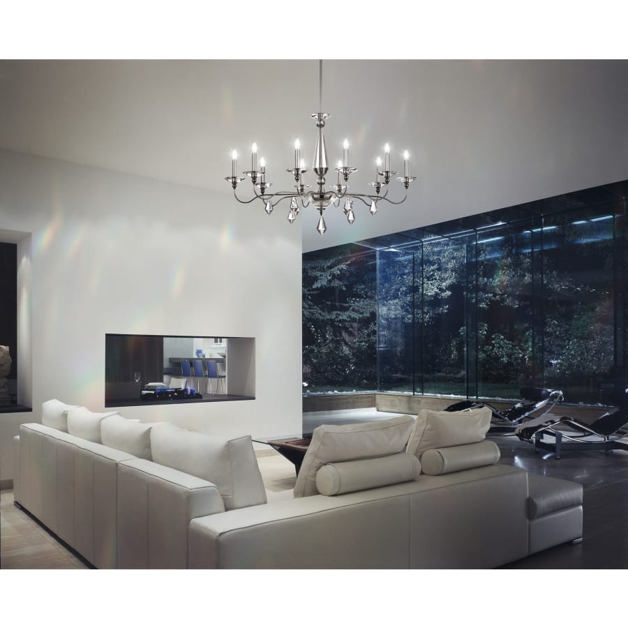 Schonbek Jasmine 15 Light 36" Wide Crystal Chandelier