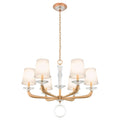 Schonbek Emilea 6 Light 30-1/2" Wide Crystal Chandelier with Swarovski Optic Crystals