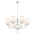 Schonbek Emilea 8 Light 33" Wide Crystal Chandelier with Swarovski Optic Crystals