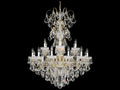 Schonbek New Orleans Crystal Candelabra Chandelier