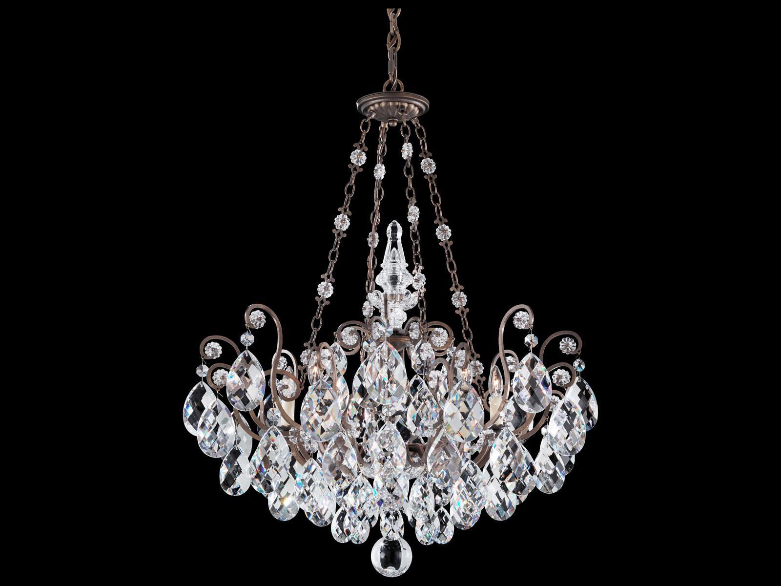 Schonbek 8-Light Renaissance Crystal Chandelier