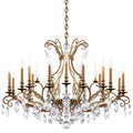 Schonbek Renaissance Nouveau 18 Light 40" Wide Crystal Chandelier with Clear Heritage Crystal Accents
