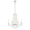 Schonbek Sarella 8 Light 30" Wide Crystal Chandelier with Heritage Crystals