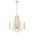 Schonbek Sarella 8 Light 30" Wide Crystal Chandelier with Heritage Crystals