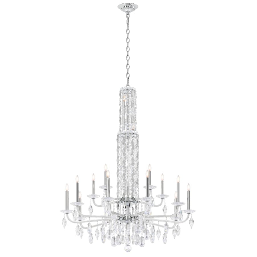 Schonbek Sarella 15 Light 41" Wide Crystal Chandelier with Heritage Crystals