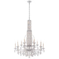 Schonbek Sarella 17 Light 41" Wide Crystal Chandelier with Heritage Crystals