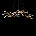 Schonbek Secret Garden 57" Wide LED Crystal Linear Chandelier