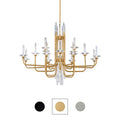 Schonbek Calliope 16 Light 42" Wide LED Crystal Candle Style Chandelier