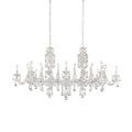 Schonbek Sterling Linear 12 Light 58" Wide Crystal Linear Chandelier
