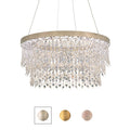 Schonbek Pavona 36" Wide LED Crystal Drum Chandelier