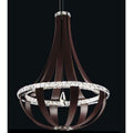 Schonbek Empire 27" Wide LED Crystal Pendant with Clear Swarovski Crystals