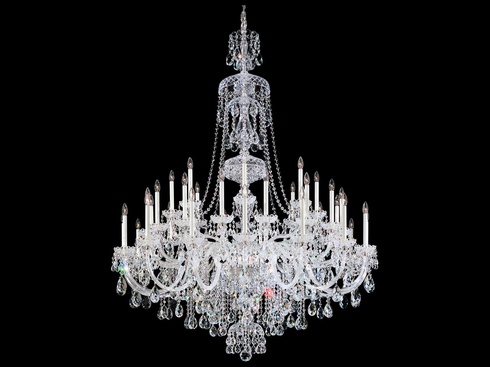 Schonbek Sterling 45-Light Candelabra Chandelier