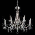 Schonbek Vesca 12 Light 45" Wide Crystal Pendant with Heritage Crystals