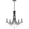 Schonbek Vesca 5 Light 29" Wide Crystal Chandelier with Heritage Crystals
