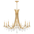 Schonbek Vesca 9 Light 45" Wide Crystal Chandelier with Heritage Crystals