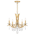 Schonbek Vesca 5 Light 23" Wide Crystal Chandelier with Heritage Crystals