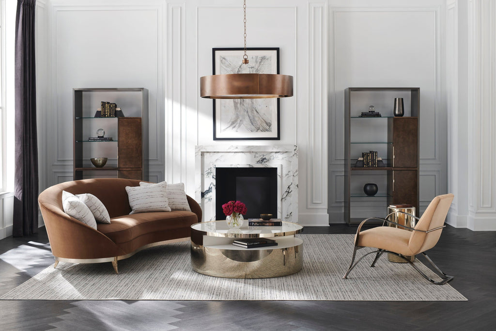 Caracole Signature Metropolitan Main Event Sofa (UPH-025V-040-B) INV